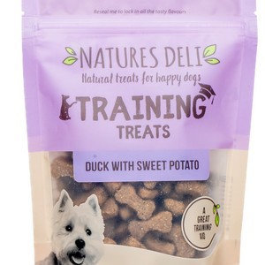 Natures Deli Adult Training Treats Duck With Sweet Potato 100g x 10 packets